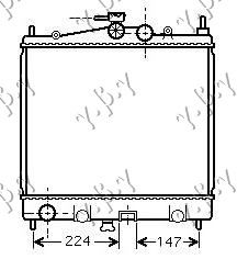 ΨΥΓΕΙΟ 1.0-1.2-1.4-1.6 ΒΕΝΖΙΝΗ (380x440x16) ΑΓΓΛΙΑΣ (KOYO) - 024406305