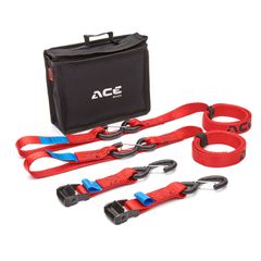 Acebikes  Σέτ ιμάντες πρόσδεσης Μοτοσυκλέτας για μεταφορά  Cam Buckle Premium