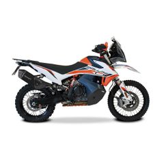 Εξάτμιση HP CORSE SPS CARBON SHORT BLACK KTM 890 ADVENTURE L-R-RALLY 21-24