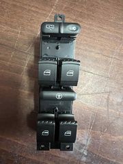 ΔΙΑΚΟΠΤΗΣ ΗΛΕΚΤΡΙΚΩΝ ΠΑΡΑΘΥΡΩΝ VW GOLF 4 5D/ BORA/ PASSAT B5/ SEAT LEON/ TOLEDO (4ΠΛΟΣ)| 10PIN