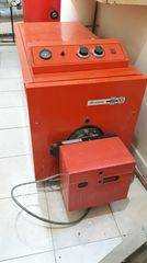 Λέβητας πετρελαίου με καυστήρα