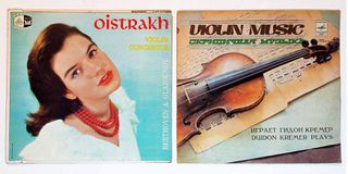 Δισκοi 33 στροφων Oistrakh Violin Concertos & Violin Music.