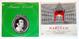 Δισκοi 33 στροφων Verdi, Franko Corelli & NaBucco.