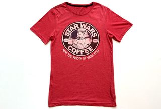 Men’s Original Licence STAR WARS ‘COFFEE’ Lucas film Original NEXT T-Shirt  / Ανδρικό Τ-Shirt - Size XS
