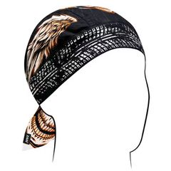 ZANheadgear Flydanna® Cotton Flaming Skull