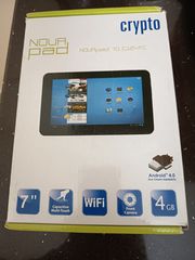 Crypto Tab Novapad 70 C124 4GB - Tablet PC - Μαύρο + 2 θήκες