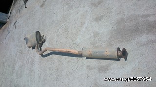 Εξάτμιση σετ (κομπλέ) TOYOTA AVENSIS 2000-03 VVT-I 1600