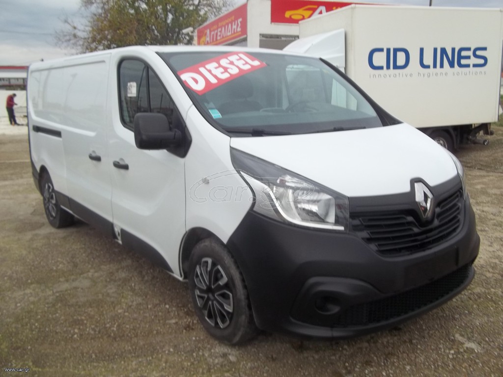 Φορτηγό Έως 7.5τ Renault 2017 TRAFIC MAXI 1.6 KLIMA  ΜΑΚΡΥ EYRO 6