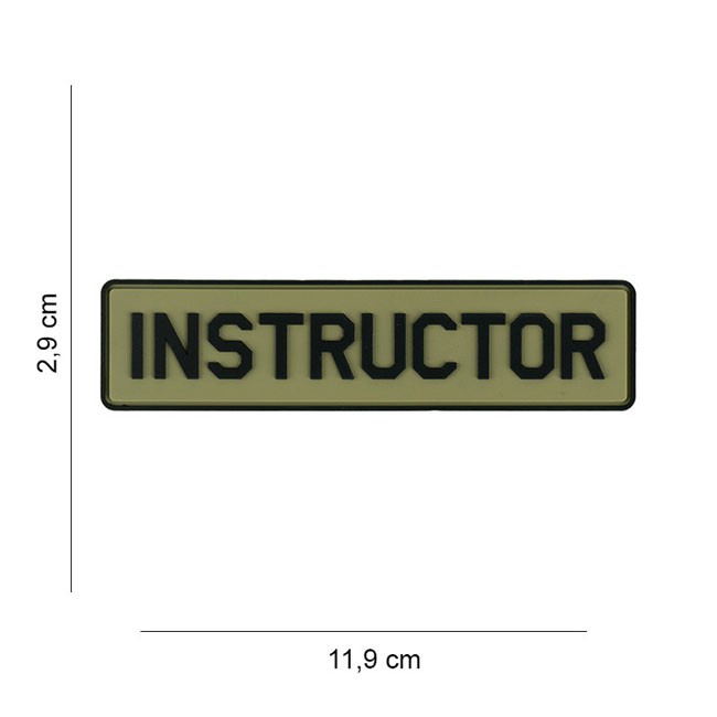 Army Surplus Patch 3D PVC Instructor
