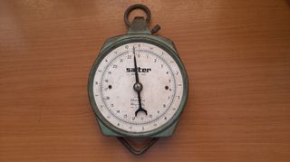 Vintage Μεταλλική Ζυγαριά Salter Model 235 (1950s)