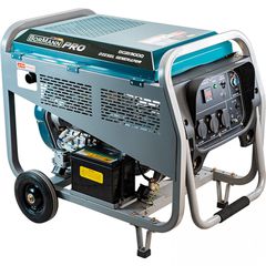 BORMANN Pro BGB9000 Γεννήτρια Πετρελαίου 4500W,6kVA,420cc,82dB,AVR,Μίζα,Μπαταρία,Τροχοί