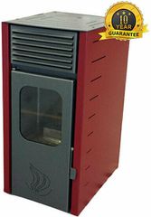 MYTHERM ANGELA ΣΟΜΠΑ PELLET TA25 Αερόθερμη / Αεραγωγών 25kW Μπορντό