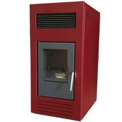MYTHERM ANGELA PRO 10 ΣΟΜΠΑ PELLET Αερόθερμη / Αεραγωγών 10kW Μπορντό