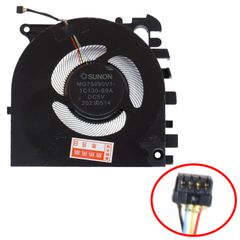 Ανεμιστηράκι Laptop - CPU Cooling Fan για HP ZBook Fury 15 G7 ZBook Fury 15 G8 456K3EC 9VS25AV 9VS26AV 2R0V7UP 26F74AV M20097-001 M17046-001 MG75090V1-1C130-S9A ND75C52-19L05 4pin ( Κωδ.81579 )