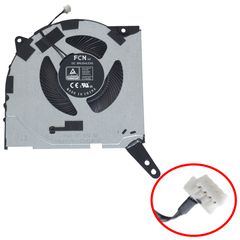 Ανεμιστηράκι Laptop - CPU Cooling Fan για Lenovo Legion 5 15ARP8 83EF 15APH9 83EG 83EG0001US 83EF0002US 83EF0003US 83EF0004US DFSCL12E06486Q 5H40S20982 5H40S20981 4pin ( Κωδ.81577 )