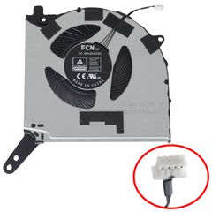 Ανεμιστηράκι Laptop - GPU Cooling Fan για Lenovo Legion 5 15ARP8 83EF 15APH9 83EG 83EG0001US 83EF0002US 83EF0003US 83EF0004US DFSCL12E16486Q 5H40S20982 5H40S20981 4pin ( Κωδ.81578 )