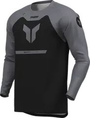 Μπλούζα Παιδική THOR Ridemode Menace Jersey Μαύρη-Γκρι-thumb-1