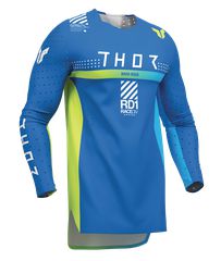 Μπλούζα Παιδική THOR Youth Sportmode Synth Jersey Μπλέ-Κίτρινο-Άσπρο