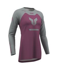 Μπλούζα Γυναικεία THOR Women's Ridemode Menace Jersey Γκρι-Μωβ