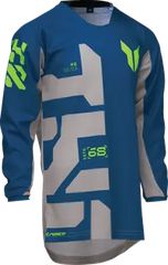 Μπλούζα Παιδική THOR Youth Launchmode Forge Jersey Μπλε-Γκρι-Κίτρινη