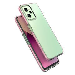 Spring Case case for Realme C35 silicone cover with frame black-thumb-3