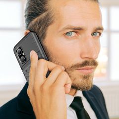 Thunder Case Xiaomi Poco M4 5G silicone armor case black-thumb-1