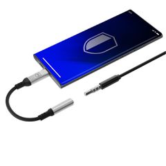 3mk USB-C adapter - 3.5 mm minijack - silver-thumb-4