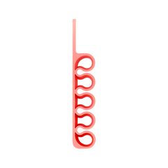 Silicone office organizer - orange
