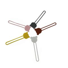 Silicone cable reel - brown-thumb-1