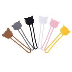 Silicone cable reel - brown-thumb-4