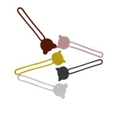 Silicone cable reel - yellow-thumb-3