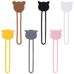 Silicone cable reel - black-thumb-3