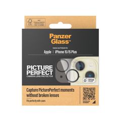 PanzerGlass - PicturePerfect Camera lens Protector iPhone 15 - 15 Plus / Electronics-thumb-1