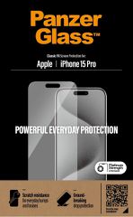 PanzerGlass - Screen Protector iPhone 15 Pro - Classic Fit / Electronics-thumb-4