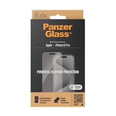 PanzerGlass - Screen Protector iPhone 15 Pro - Classic Fit / Electronics-thumb-3