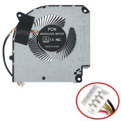 Ανεμιστηράκι Laptop - GPU Cooling Fan για Gigabyte G5 KC G7 KC G5KC G7KC GE KE ME G7 KE RP47 Aorus 7 SA Aorus 5 KB RC45 Aorus 5 SB Aorus 5 MB 6-31-HN503-201 DFS5M325063B1N FMQ8 DFS5M325063B1N-FLHJ 4pi