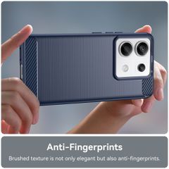 Carbon Case for Xiaomi Redmi Note 13 Pro - blue-thumb-4