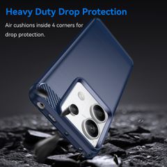 Carbon Case for Xiaomi Redmi Note 13 Pro - blue-thumb-2