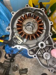Πηνία και βολάν Husqvarna 610.
