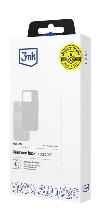 3mk Matt Case for Google Pixel 8 Pro - black
