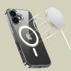 Tech-Protect FlexAir Hybrid MagSafe iPhone 16 Case - Clear-thumb-4
