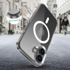 Tech-Protect FlexAir Hybrid MagSafe iPhone 16 Case - Clear-thumb-1