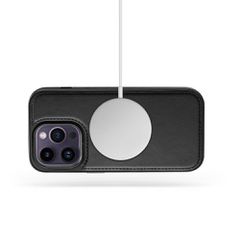 Tech-Protect Wallet MagSafe case with wallet for iPhone 16 - black-thumb-3