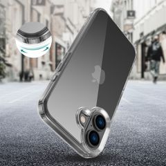 Tech-Protect FlexAir Hybrid Case for iPhone 16 - Clear-thumb-1