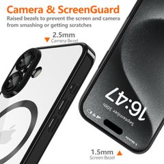 Tech-Protect MagFlex MagSafe iPhone 16 Case - Black-thumb-3