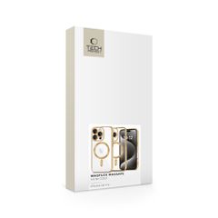 Tech-Protect MagFlex MagSafe iPhone 16 Pro Case - Gold-thumb-1