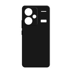 3mk Silicone Case for Xiaomi Redmi Note 13 Pro+ - Black-thumb-3