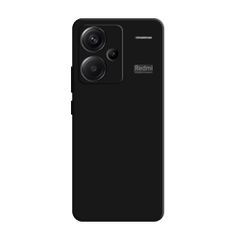 3mk Silicone Case for Xiaomi Redmi Note 13 Pro+ - Black-thumb-1