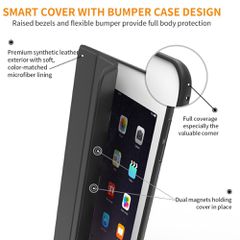 Tech-Protect SmartCase for iPad 9.7'' 5 / 6 2017-2018 - black-thumb-2