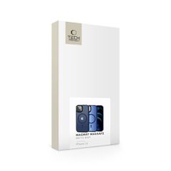 Tech-Protect MagMat MagSafe iPhone 13 Case - Matte Navy Blue-thumb-4